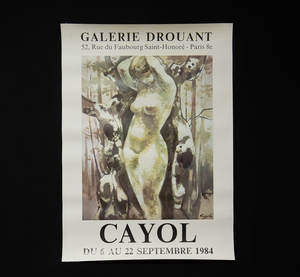GALERIE DROUANT　CAYOL　ポスター　P-520