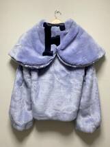 美品☆[FENTY PUMA by Rihanna] 17AW 定価56,000 フェイクファージャケット パーカー XS レディース フェンティ プーマ リアーナ_画像1