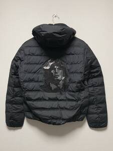 未使用☆[Dartin Bonaparto] 18AW バックスパンコール スワロジップ マットナイロンダウンジャケット 46 日本製 ダルタンボナパルト