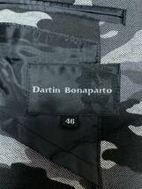 未使用☆[Dartin Bonaparto] 17AW 定価85,320 スワロエンブレム カモフラ テーラードジャケット 46 迷彩 日本製 ダルタンボナパルト_画像7