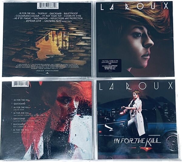 【中古品】【2枚同梱】La Roux(ラ・ルー)① In For The Kill 全7曲 ②La Roux(ラ・ルー)アルバム全