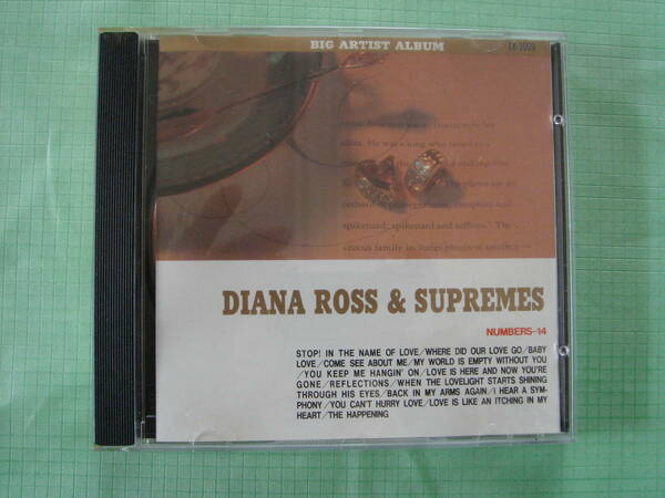 DIANA ROSS ＆ SUPREMES ダイアナ・ロス＆シュープリームス 愛はどこへ行ったの WHERE DID OUR LOVE GO