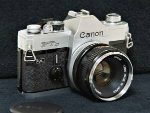 Canon FTbN FD50ｍｍF1.8標準レンズセット【Working product・動作確認済】