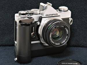 OLYMPUS OM1MD ZUIKO 50mmF1.8標準レンズ+ワインダー２付セット【WorkingProduct・動作確認済】 