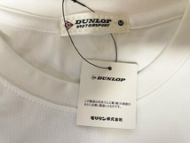 新品【タグ付き未使用 激安1点のみ 国内正規品】DUNLOP MOTORSPORT ダンロップ モータースポーツ プリント 半袖 Tシャツ M ホワイト系_画像5