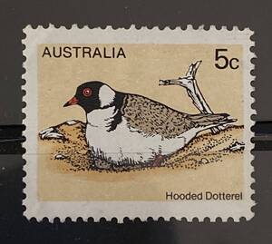  Australia stamp * with a hood .dotereru birds 