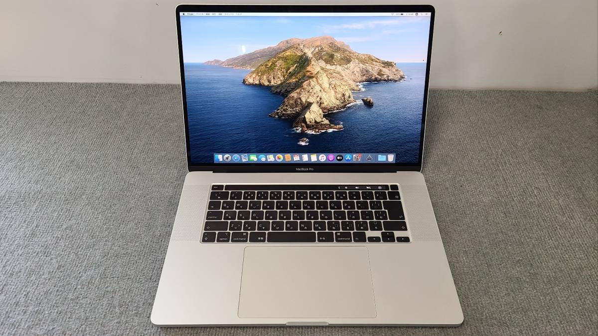 Apple MacBook Pro 16インチA2141 2019年Intel Core i9-9980HK 2.40GHz