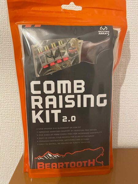 ベアトゥース ストックガード Comb Raising Kit 2.0 BEARTOOTH 散弾用 サバゲー 狩猟 カモフラ 迷彩