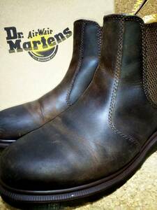 【Dr.MARTENS】ドクターマーチン 2976 チェルシーブーツ UK6 (25cm ) クレイジーホース サイドゴアブーツ 希少レア【箱付き良品】