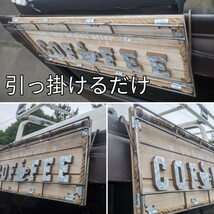 おしゃれなキッチンカー キッチンカー カフェ 移動販売車 壁掛け看板②#CAFE #COFFEE #ケータリングカー #店舗什器 #珈琲 _画像9