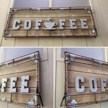 海の見えるカフェ 喫茶店 壁掛け看板① CAFE 自立式看板 #COFFEE #店舗什器 #カフェ#コーヒー_画像8