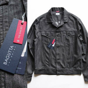 [ BAGUTTAbagta] new goods spring summer cotton Denim blouson G Jean CLINT black 39 37,400 jpy Denim jacket denim jacket 46 M