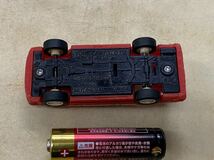 【J】当時物　ヨネザワ　プラ製ミニカー　ダイヤペット 日産　スカイライン　2000ターボGT-E・S 赤_画像3