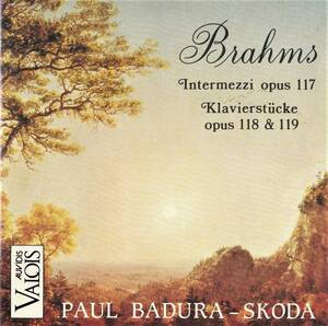 廃盤超希少 VALOIS 初期仏盤 パウル・パドゥダ・スコダ ブラームス 間奏曲 Op.117 6つの小品 Op.118 4つの小品 Op.119