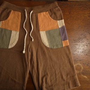 enishienisihemp. sweat pants shorts M Brown / flax shorts phatee THC shantii