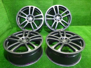 中古 18インチ 18×7.5J 5穴 レイズ ベルサス スパーダ 社外 アルミホイール 4本セット インプレッサG4 エクシーガ レガシィB4など