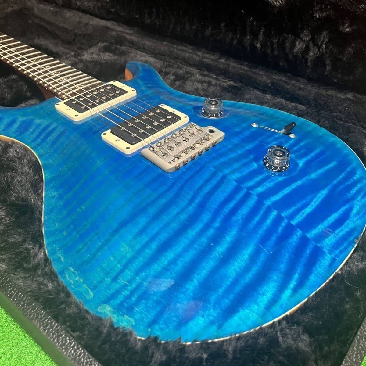 上等な PRS ギター Custom24 10 Blue Whale 超美品 PRS - pnrstatusirctc.in