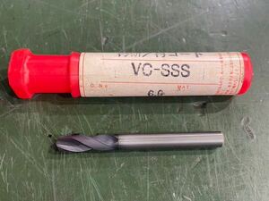 再研磨、再コート済 VC-SSS φ6.0 KOBELCO ドリル 1本 【中古品】①