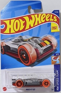 2022 #071-2 ホットウィール Mach It Go マッハ It ゴー Hot Wheels HW Speed Team 4/5