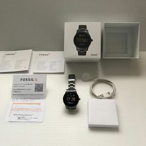 FOSSIL フォッシル Q MARSHAL スモークステンレススティール ジェネレーション2スマートウォッチ FTW2108 