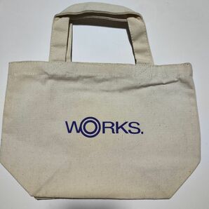 トートバッグ　works　非売品　 ランチトートバッグ