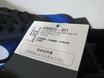 国内新品 NIKE AIR MAX MP ULTRA HTM ANNIVERSARY FLYKNIT BLACK BLUE WHITE エア マックス ウルトラ マークパーカー 848625-401 27.5cm_画像9