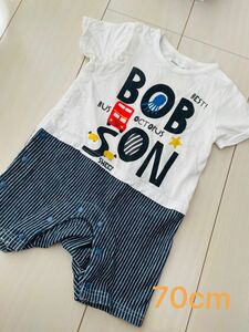 キムラタン　BOBSON70cm ロンパース