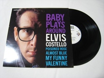 【10”】 ELVIS COSTELLO / BABY PLAYS AROUND UK盤 エルヴィス・コステロ_画像1