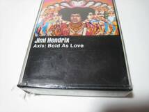 【カセットテープ】 JIMI HENDRIX / ★未開封★ AXIS : BOLD AS LOVE US版 ジミ・ヘンドリックス・エクスペリエンス ボールド・アズ・ラヴ_画像5