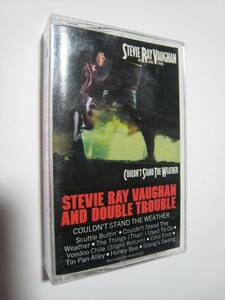 【カセットテープ】 STEVIE RAY VAUGHAN AND DOUBLE TROUBLE / COULDN'T STAND THE WEATHER US版