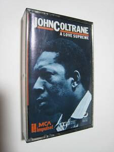 [ cassette tape ] JOHN COLTRANE / A LOVE SUPREME US version John *koru train . on. love 