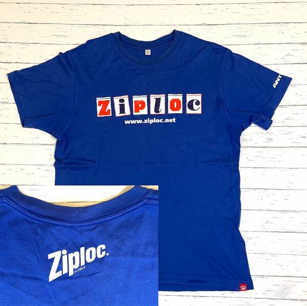 【Ziploc】ジップロック 面白いTシャツ(L)