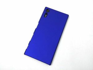 Xperia XZ SO-01J ハードケース カバー シンプル ネイビー