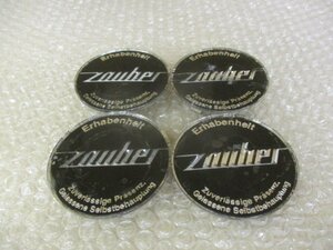 Zauber ザウバー アルミホイール用 中古センターキャップ 4個/4枚