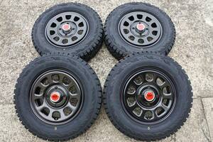 送料無料/SST DAYTONA デイトナ RED 12インチ4.0J+40 4H100 TOYO R/T 145/80R12 80/78N ハイゼット/キャリィ/エブリィ/N-VAN/軽バン/軽トラ