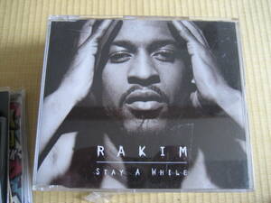  CDS RAKIM / STAY A WHILE muro kiyo missie CLARK KENT, dj PREMIER, PETE ROCK