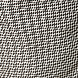 エドウィン 503 ツータックトラウザー パンツ W32 ウエスト81cm 定価9900円 千鳥格子 ホワイト/ブラック 白 黒 EDWIN 形状安定の画像8
