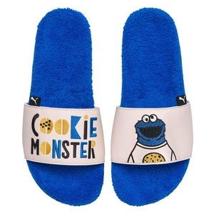 Puma Sesame Street Collaboration 50 Lead Cat Pres Cool 20cm 2c печенье -монстр -монстр Sesami Str 50 Leadcat PS Sandals Kids Sandals