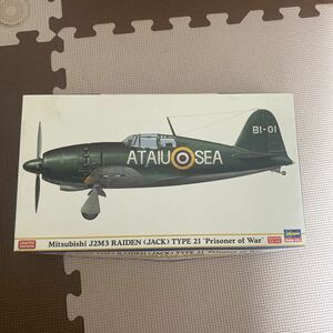 ハセガワ 三菱 J2M局地戦闘機 雷電 21型 連合軍鹵獲機 （1/48スケール SP305）