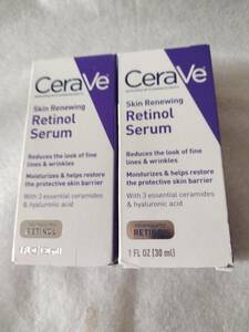  новый товар Sera vi s gold li новый крыло rechino-ru Sera m30ml Cerave Skin Renewing Retinol Serum 2 шт rechino-ru тоник 