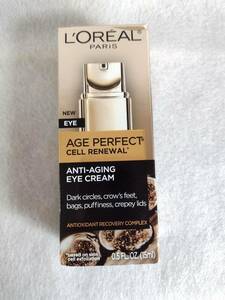 新品 ロレアル エイジパーフェクト アイクリーム L'Oreal Paris Age Perfect Cell Renewal Anti-Aging eye cream 15ml loreal