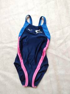 美品 MIZUNO スウィン Swin 大教 スイミング ミズノ 水着 ホームクリーニング済 水着 130cm 130 競泳水着 ②