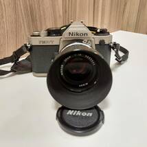 ニコン Nikon FM2/T + レンズ NIKKOR 50mm 1：1.4 フィルム マニュアルフォーカス 一眼レフカメラ 中古品 現状品◆14690_画像1