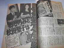 アサヒ芸能 平成10年 1998 4 30 松田聖子/郷ひろみ/遠藤久美子 遠藤久美子 大沢親分 永作博美 高橋由美子 吉野公佳 千堂あきほ_画像9