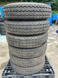 【送料無料】225/80R17.5 123/122L DUNLOP SP524TS【6本セット】★6768