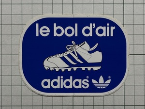 【adidas】古いアディダスのステッカー：1980~1990年代 フランス 非売品 検/ROM ローマ イージー YEEZY ビンテージ デッドストック +Sb