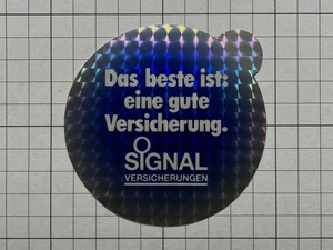 ドイツ 古いステッカー：SIGNAL プリズム ビンテージ カスタム +Ca
