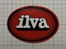 外国 古いステッカー：ilva ロゴ ビンテージ 海外 +Ke_画像1