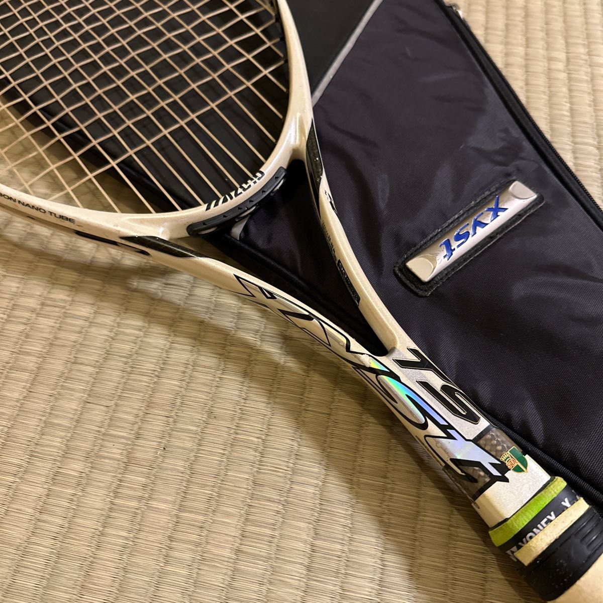 MIZUNO Xyst T-1 ジスト T1 1U 軟式 ソフトテニスラケット ミズノ 中古