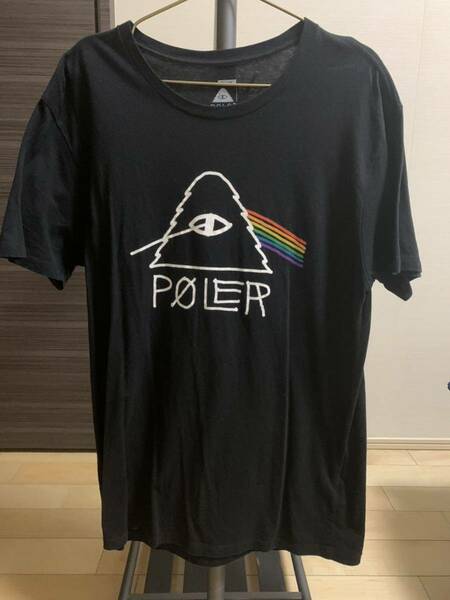 POLER ポーラー Tシャツ ブランドロゴ MEDIUM メンズ Mサイズ